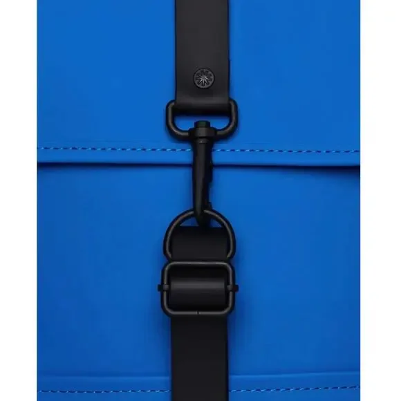 NWT Rains Backpack Mini Blue Waves Unisex Blue - Picture 6 of 11